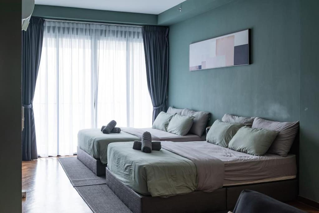 Deluxe Seaview Suite Twin Bed By The Only Bnb Tanjung Tokong المظهر الخارجي الصورة